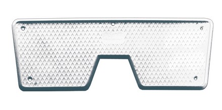 transomová doska šedá