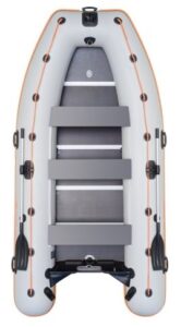 KOLIBRI KM-450 DSL, vystužená drevená podlaha - sivý