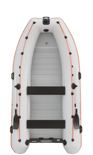 KOLIBRI KM-330 DSL, vystužená hliníková podlaha - sivý – Obrázok 6