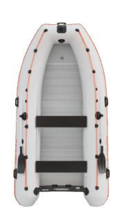 KOLIBRI KM-330 DSL, vystužená hliníková podlaha - sivý