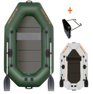 KOLIBRI K-220 TP nafukovací čln s pevnou podlahou + držiak motora – Obrázok 1