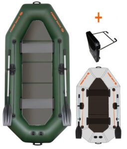 KOLIBRI K-290 TP nafukovací čln s pevnou podlahou + držiak motora