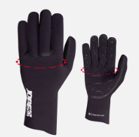 Tabulka velikostí Jobe Grip Gloves