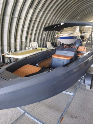 SEASTORM 17 HDPE Extra odolný plastový čln tmavosivý - 518 cm – Obrázok 4