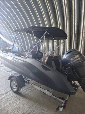 SEASTORM 17 HDPE Extra odolný plastový čln tmavosivý - 518 cm – Obrázok 6