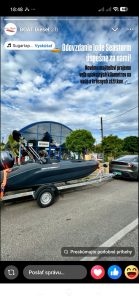 SEASTORM 17 HDPE Extra odolný plastový čln tmavosivý - 518 cm