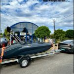 SEASTORM 17 HDPE Extra odolný plastový čln tmavosivý - 518 cm