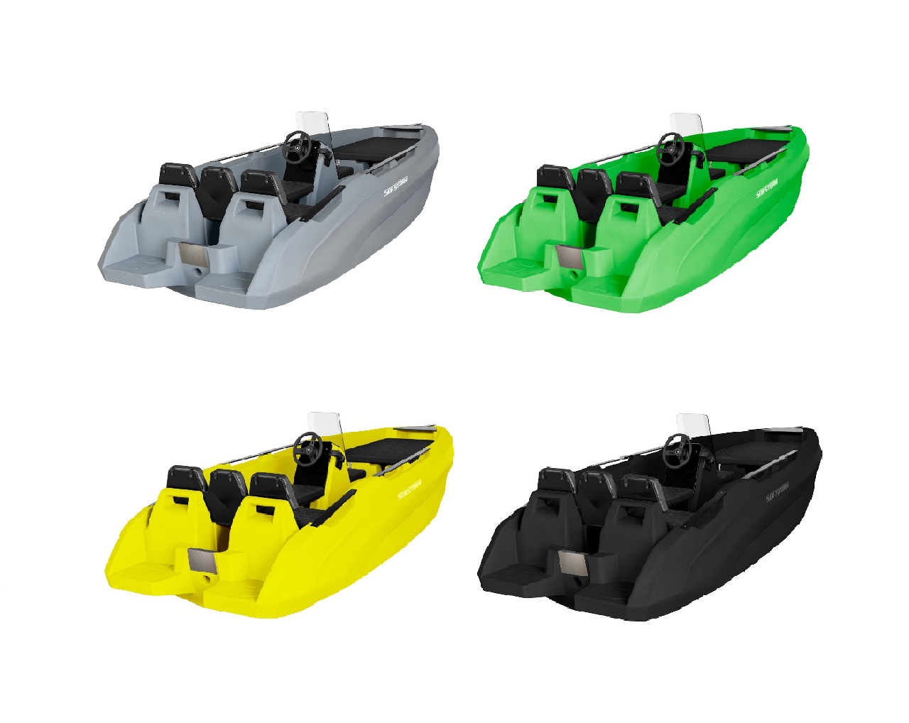Plastové člny SEASTORM