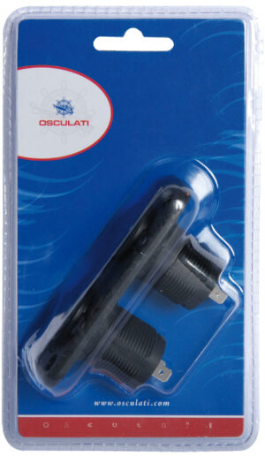 Vstavaná zásuvka zapaľovača s krytkou 12V / dual USB – Obrázok 3