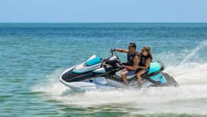 YAMAHA FX HO vodný skúter, biely – Obrázok 3