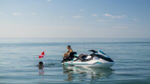 YAMAHA FX HO vodný skúter, biely – Obrázok 4