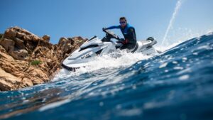 YAMAHA VX Cruiser HO vodný skúter, biely – Obrázok 8