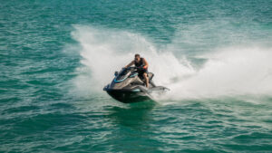 YAMAHA FX HO vodný skúter, tmavosivá metalíza – Obrázok 3