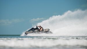 YAMAHA FX HO vodný skúter, tmavosivá metalíza – Obrázok 5