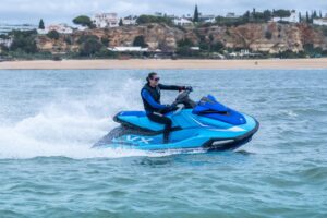 YAMAHA VX DeLuxe vodný skúter, svetlomodrý – Obrázok 4