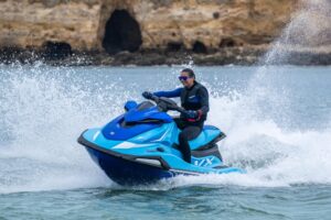 YAMAHA VX DeLuxe vodný skúter, svetlomodrý – Obrázok 6