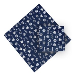 Lodné papierové servítky s námorným motívom