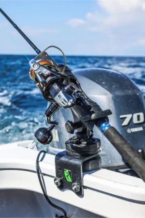 RAILBLAZA HEXX Gunnel Track Mount – Robustný držiak pre montáž na palubné lišty – Obrázok 5