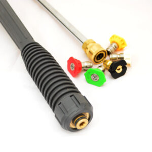 Set tlaková pištoľ, nástavec, tryska a hadica – Obrázok 11