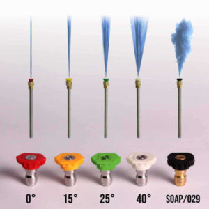 Set tlaková pištoľ, nástavec, tryska a hadica – Obrázok 6