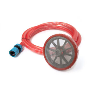 Set 2,5m 3/4″ sacia hadica, plastové sitko a rýchlospojkový adaptér – Obrázok 4