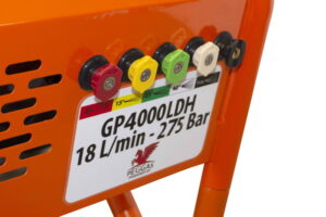 Gaspper GP4000LDH benzínový vysokotlakový čistič, Peggas, 13.5 HP, 275 bar/4 000 PSI – Obrázok 10