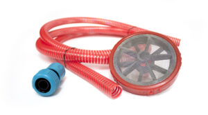 Set 2,5m 3/4″ sacia hadica, plastové sitko a rýchlospojkový adaptér – Obrázok 9