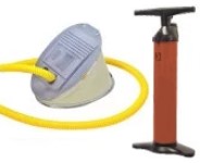 Ručné a nožné vzduchové pumpy