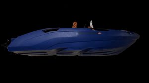 SEASTORM 13s HDPE Extra odolný plastový čln tmavo zelený – 400 cm – Obrázok 3