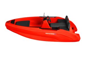 SEASTORM 12 HDPE Extra odolný plastový čln červený – 366 cm – Obrázok 4