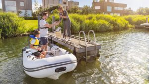 YAM 350 TAF nafukovací čln s pevnou hliníkovou podlahou (ALU RIB) – Obrázok 18