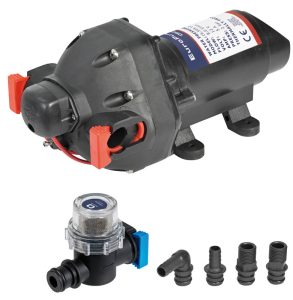 Europump8 3-membránové čerpadlo na sladkú vodu 8 l/min 12 V