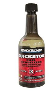 Quicksilver stabilizátor paliva 335 ml – ochrana palivového systému pre lodné motory