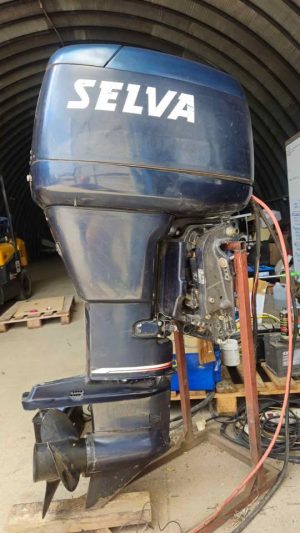 Závesný lodný motor SELVA 80 HP (2-takt) – Obrázok 2