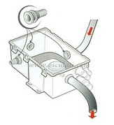 Systém odtokovej nádrže Attwood