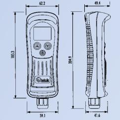 Schéma zapojenia počítadla reťaze QUICK CHC 1102 M